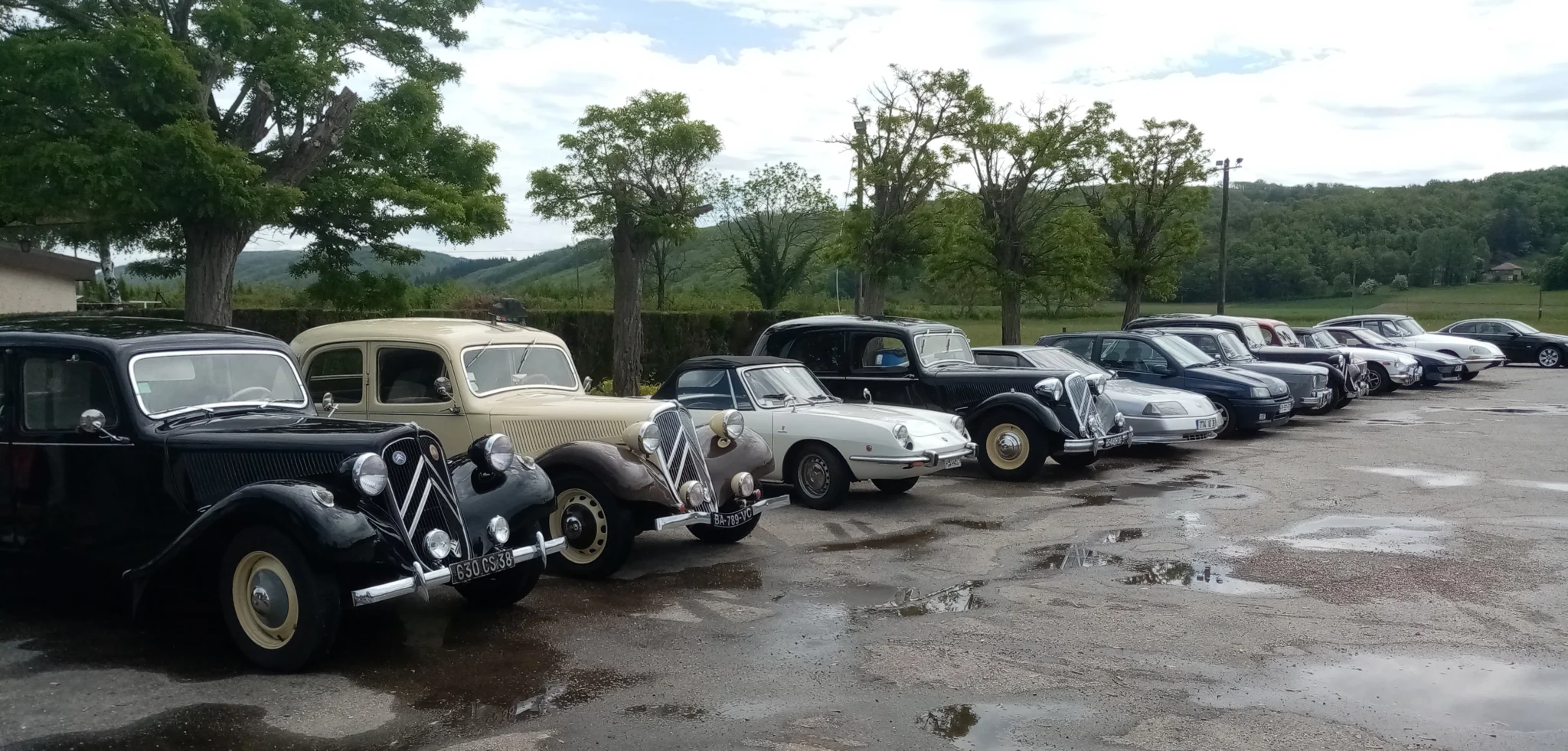 Ensemble Des Voitures Sortie Blerioz